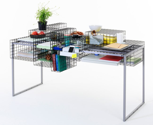 Модульный стол Grid System трехмерная версия модульной сетки | Admagazine