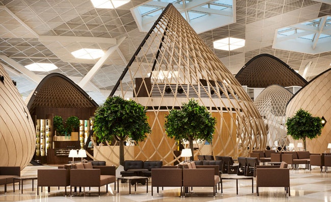 Терминал аэропорта в Баку от архитекторов Autoban Сейхана Оздемира и Сефера Каглара | Admagazine