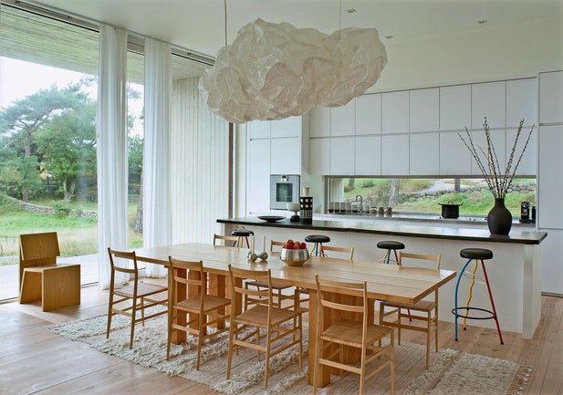 Дом в Швеции архитектор Ерт Вингорд декоратор Исаак Пинеус