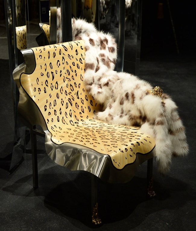 Кресло из инсталляции дизайнер Мария Перге