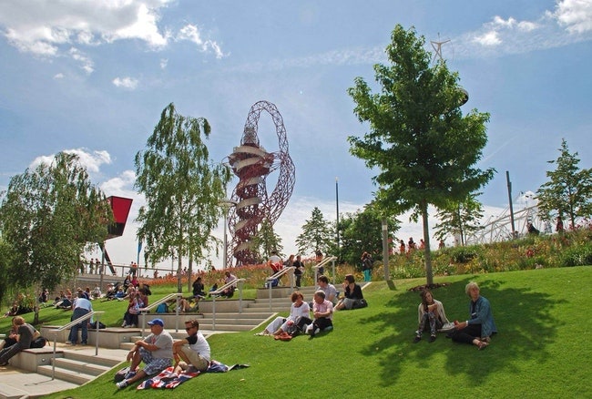Олимпийский парк в Лондоне LDA Design 2011.