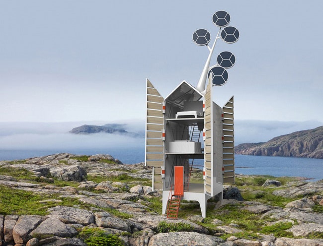 Модульный мобильный микродом Isole для уединенного отдыха на природе | Admagazine