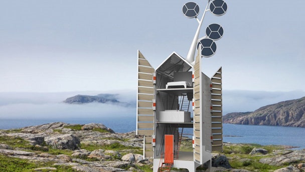 Модульный мобильный микродом Isole для уединенного отдыха на природе | Admagazine