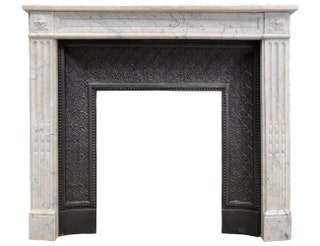 Каминный портал мрамор металл Origines €16 000.