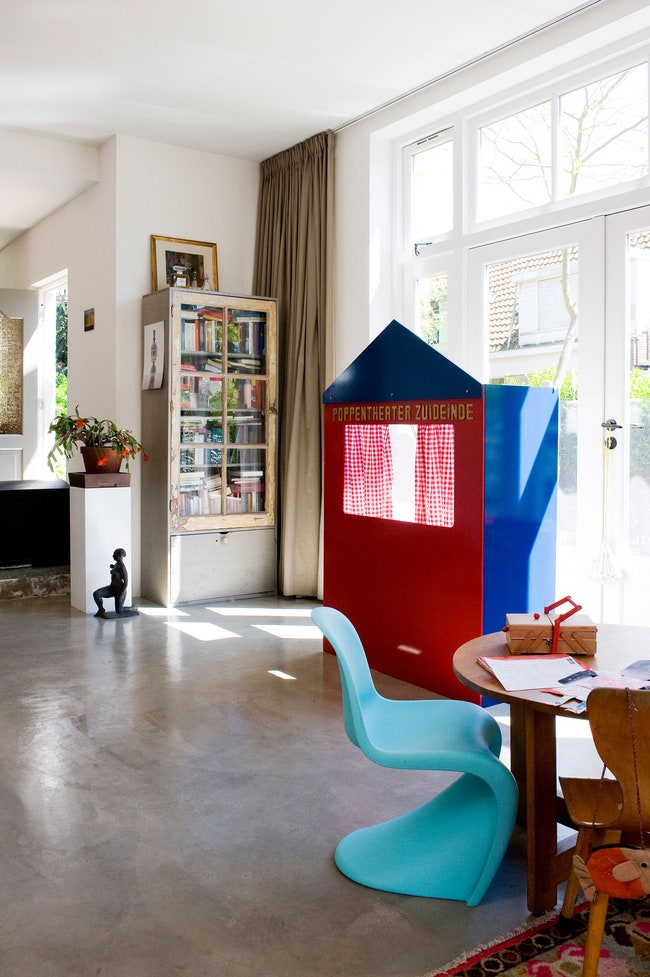 Дом в Амстердаме хозяева и дизайнеры Морис Шелтенс и Лисбет Аббенес