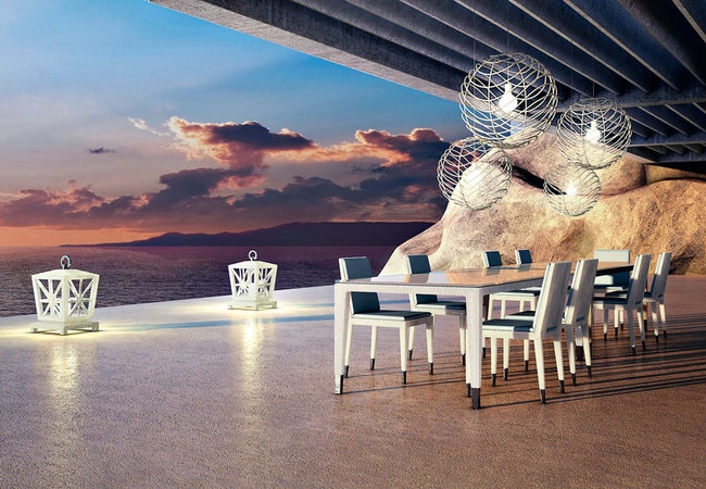 Для бренда Smania Ла Спада создал в 2010 году коллекцию мебели для открытых пространств Costa Rey.