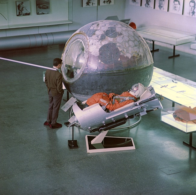Космический корабль “Восток5” снимок 1969 года