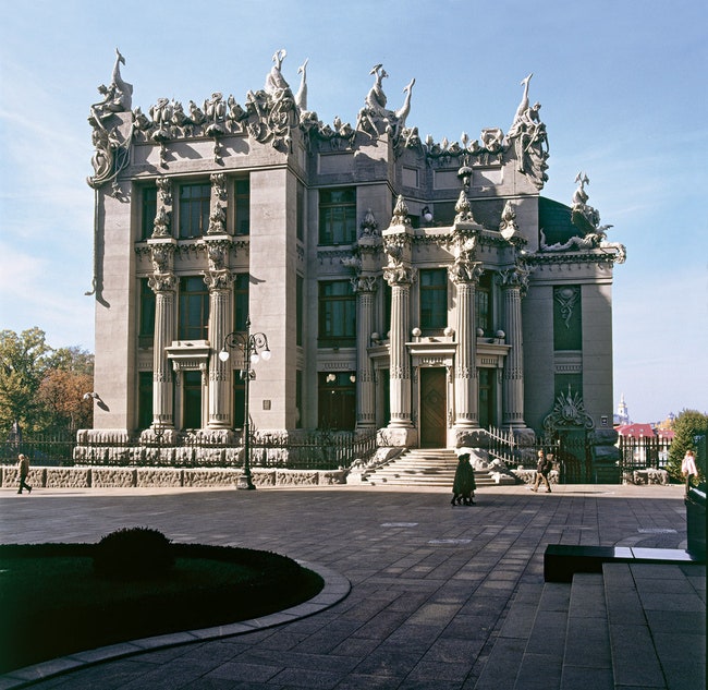 «Дом с химерами» в Киеве фото творения Владислава Городецкого