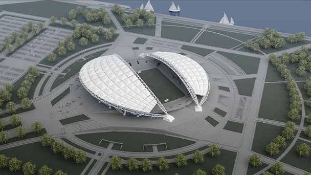 Стадион для чемпионата мира по футболу в Новгороде