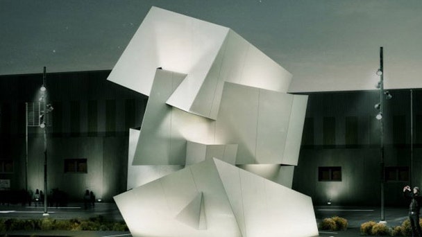Скульптурная инсталляция от Даниэля Либеcкинда