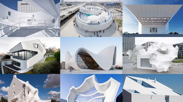 Белая архитектура девять оригинальных зданий 2013 года