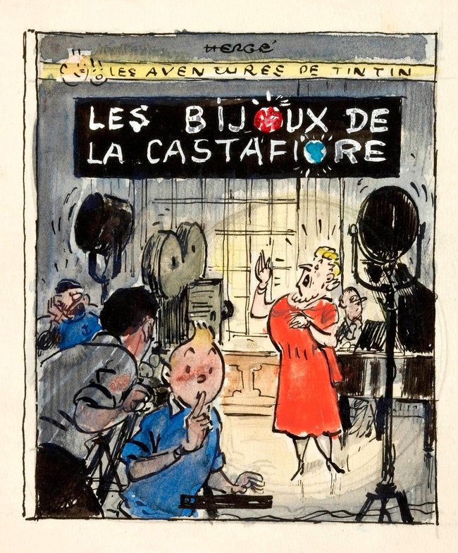 “Приключения Тентена” — франко­язычный комикс бельгийского графика Эрже