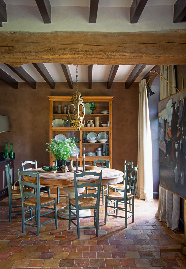Дом сестры ЖанЛуи Денио в Турени фото интерьеров в английском стиле | Admagazine