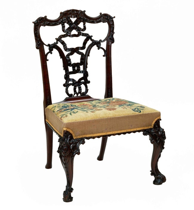 Мебель Чиппендейл классический стул от английского мебельщика