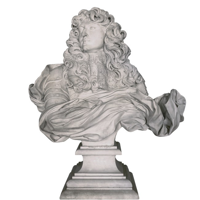 Людовик XIV. Бюст работы Бернини 1665.