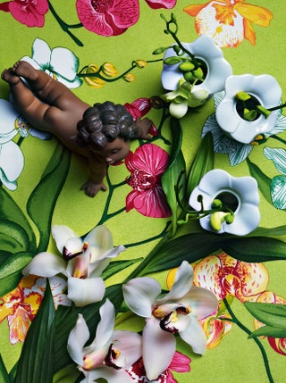 Скатерть Orchidees хлопок Beauvill 16 257 руб. фигурка “Крылатая нежность” скульптор Хосе Пуче фарфор Lladró...