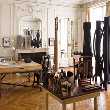 "Плетеная" квартира в Париже