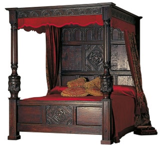 Кровать с пологом дерево текстиль Royal Oak 1 205 325 руб.