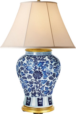 Настольная  лампа Ginger  Jar керамика металл текстиль Ralph Lauren  Home 45 000 руб.
