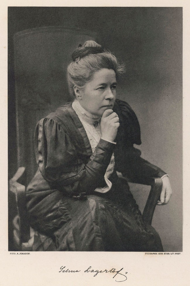 Писательница Сельма Лагерлёф