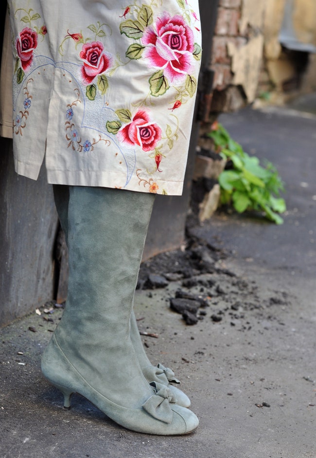 Винтажная одежда декоратора Анны Эрман наряды найденные на блошиных рынках | Admagazine