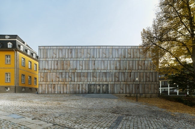 Музыкальная библиотека Фолькванг архитектор Макс Дудлер