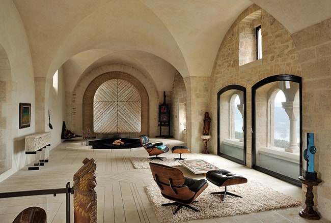 Дом в Провансе архитектор Роже Анже. Нажмите на фото чтобы посмотреть все интерьеры дома....