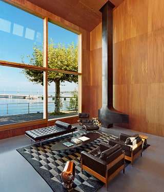 Дом в Швейцарии архитекторы Михаэль Видриг и Даниель Кауфманн.