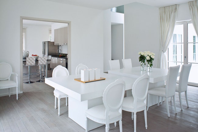 Интерьер в белом цвете фото комнат и кухонь в разных стилях