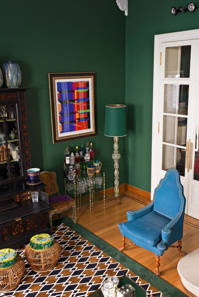 Бельгийский стиль в интерьере квартира декоратора Жеральда Ватле