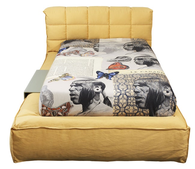 Кровать Jasper текстиль Halley