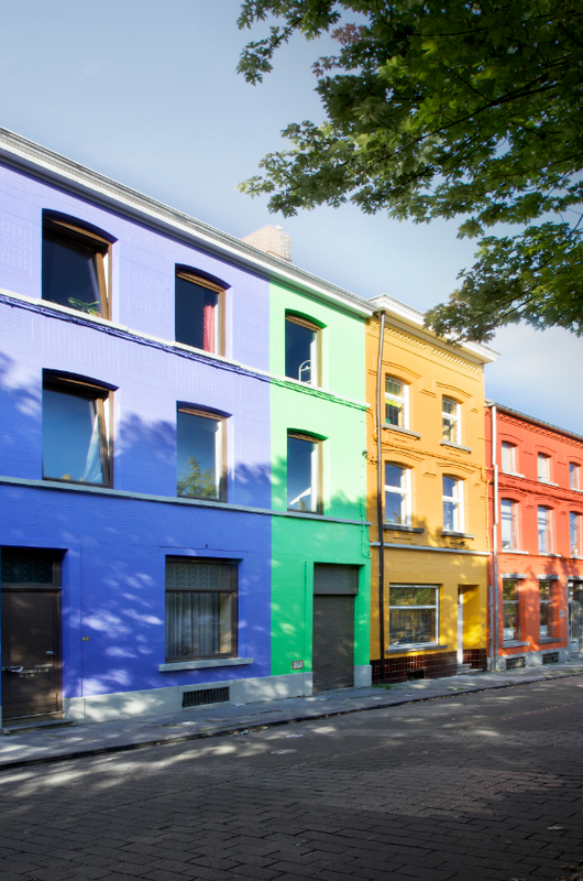 Lets Colour Project как раскрашивают дома в Амстердаме Лондоне Марселе и Стамбуле | Admagazine