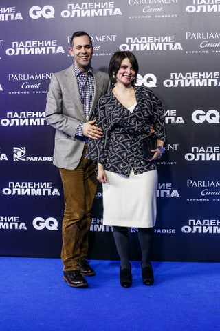 Михаил Идов с женой Лили.