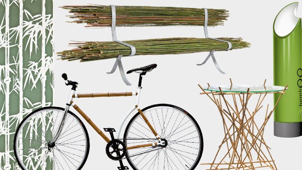Бамбук в интерьере дизайнерские комод стол скамья ширма светильники | Admagazine
