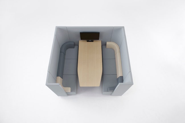 Модульная мебель для офиса от Nendo