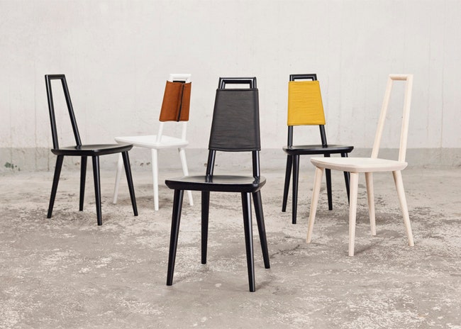 Высокая мода для стульев от Färg  Blanche