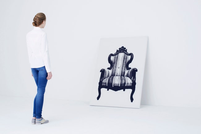 Нарисованные кресла Canvas Сhairs