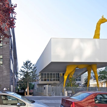 Детский сад-жираф от французских архитекторов