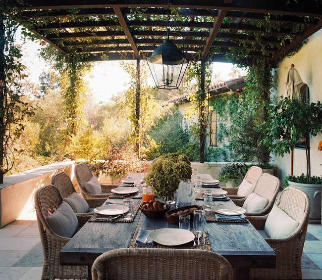 Ранчо в Калифорнии оформленное в европейском стиле Александрой и Майклом Миссински | Admagazine