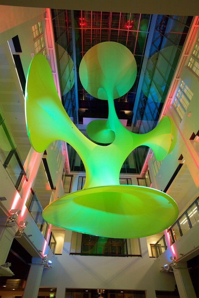 Green Void инсталляция в сиднейском Custom House. Архитекторы LAVA  2008