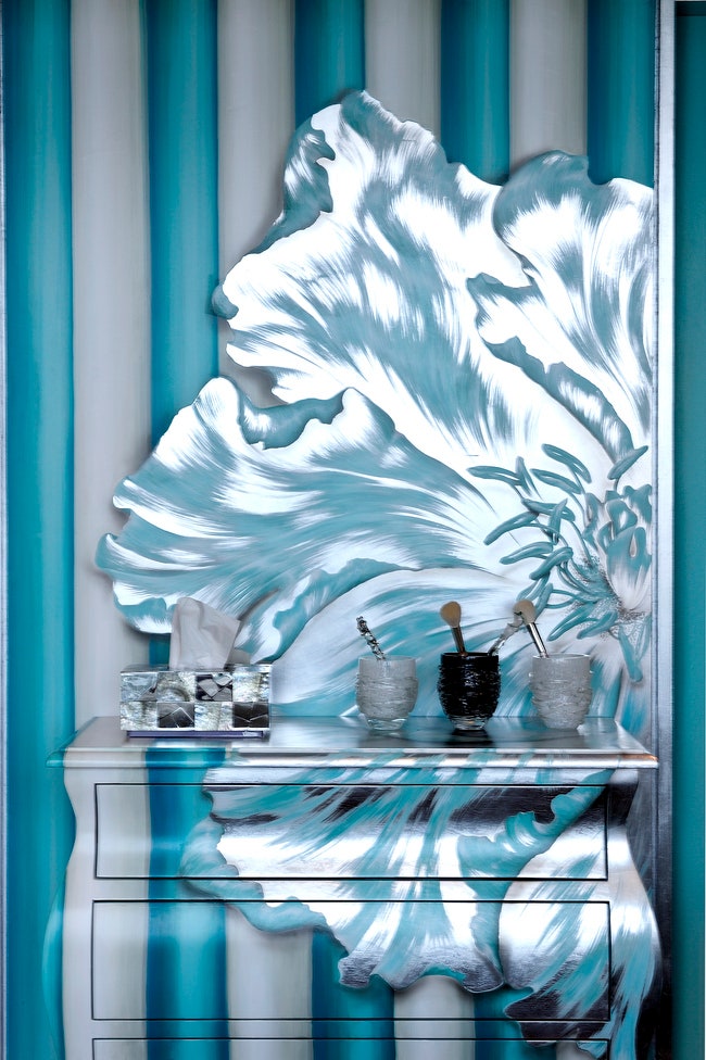 Квартира в голубых тонах с морскими мотивами в Майами от дизайнера Карло Рампации | Admagazine