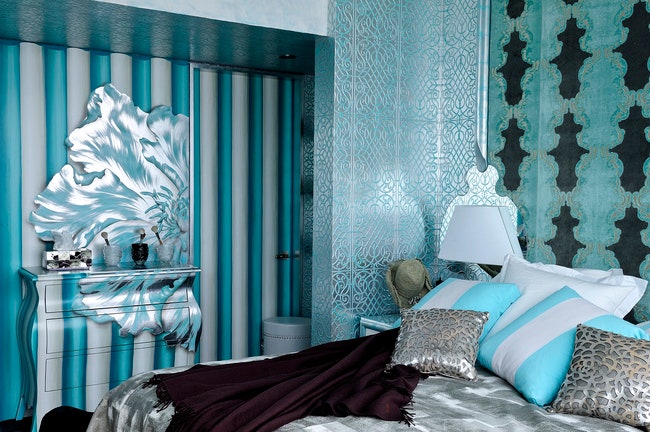 Квартира в голубых тонах с морскими мотивами в Майами от дизайнера Карло Рампации | Admagazine