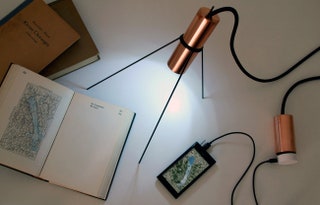 Лампа Interioricity дизайнJasmin Kastner и Marc Joschko.
