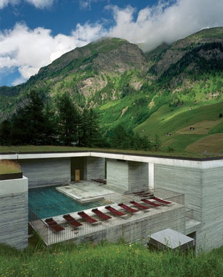 Архитектор Питер Цумтор Сооружение Термальные бани в Валсе Швейцария Окончание строительства 1996 Набрал голосов 9...