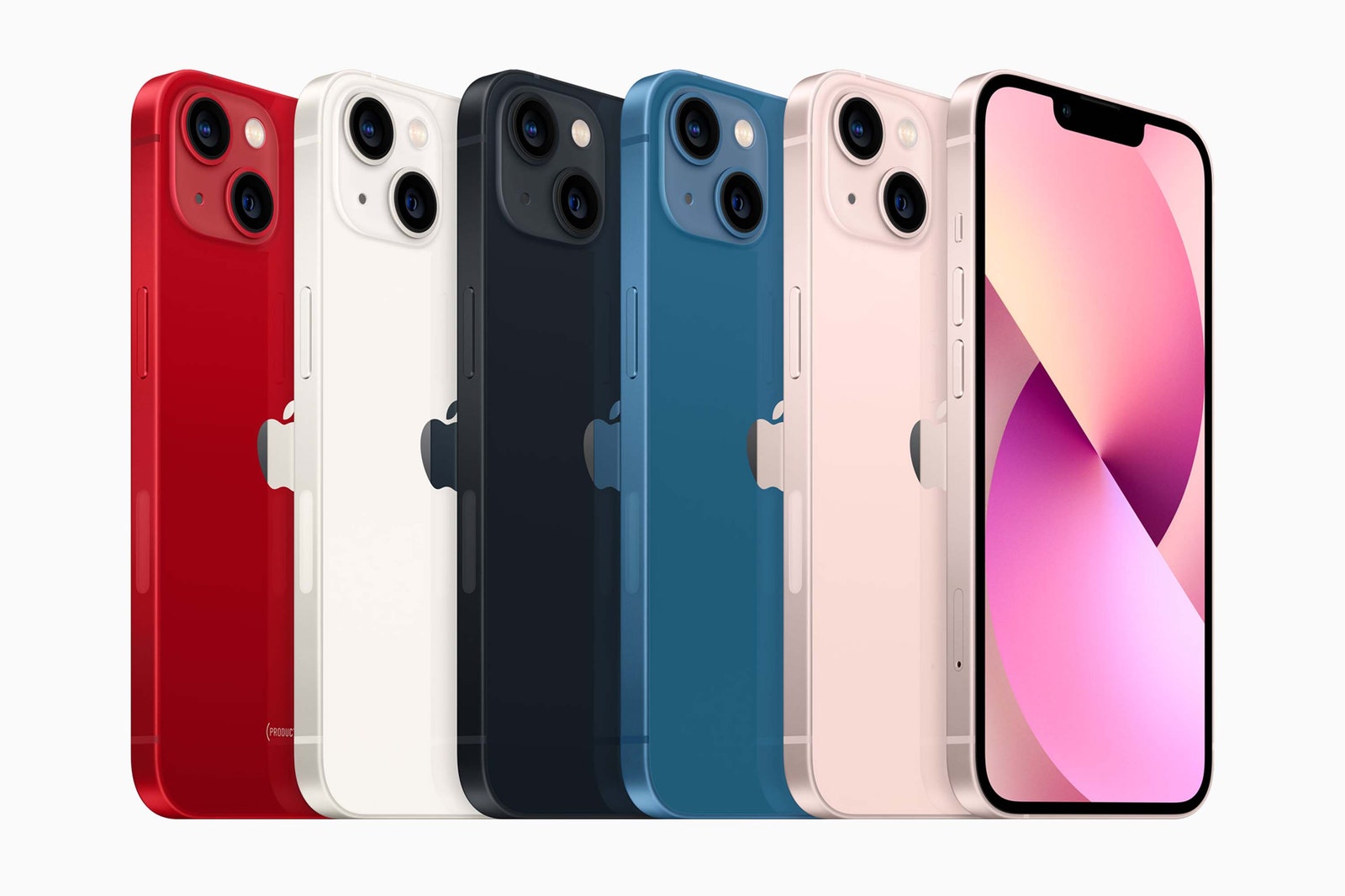 Новые модели iPhone 13 и iPhone 13 mini цвета обновленная система двух камер и iOS 15