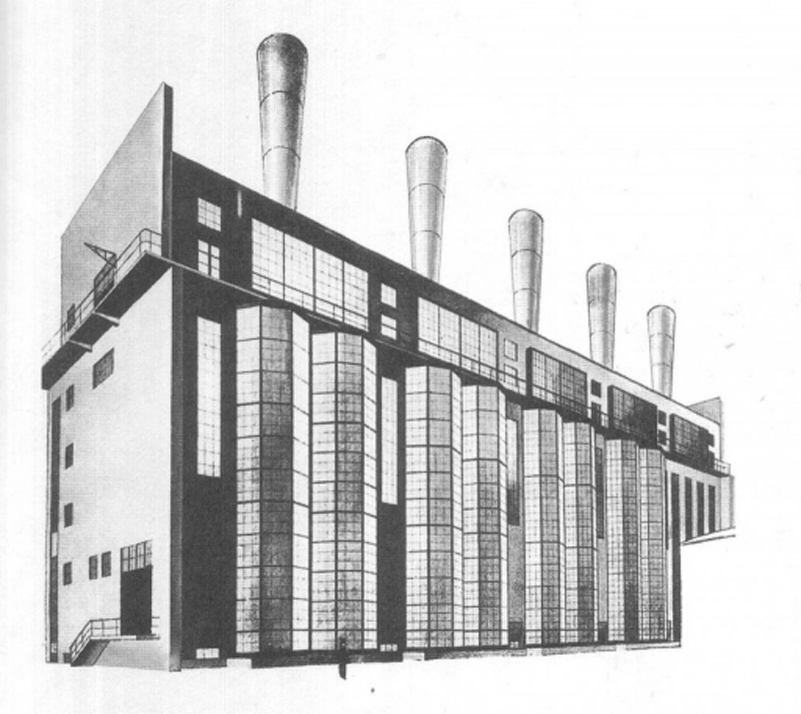 Котельная ГЭС1. Архив Музея Мосэнерго и энергетики Москвы.