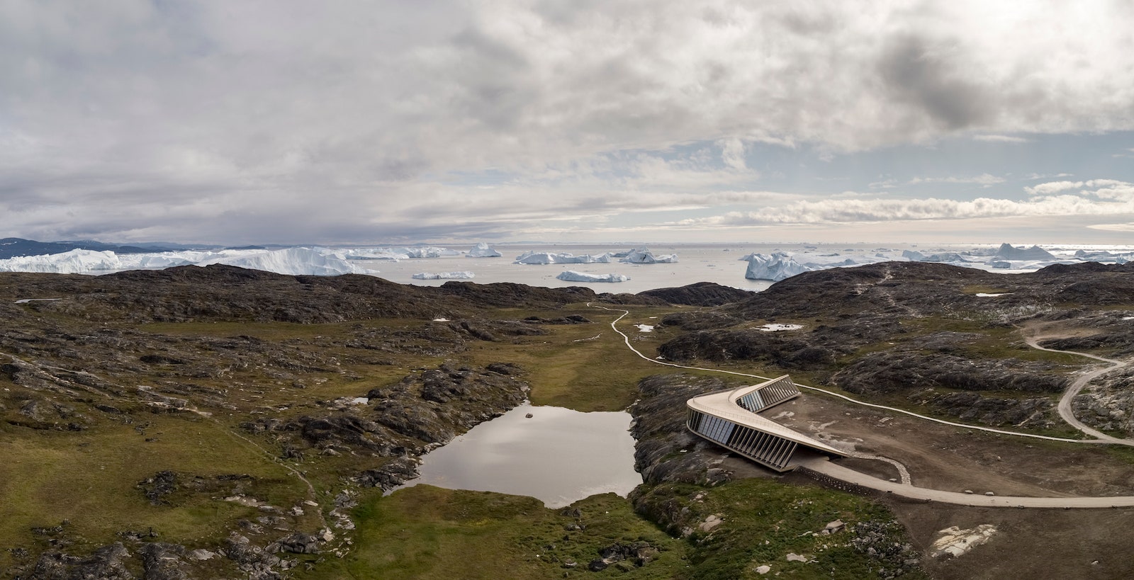 Центр климатических исследований в Гренландии