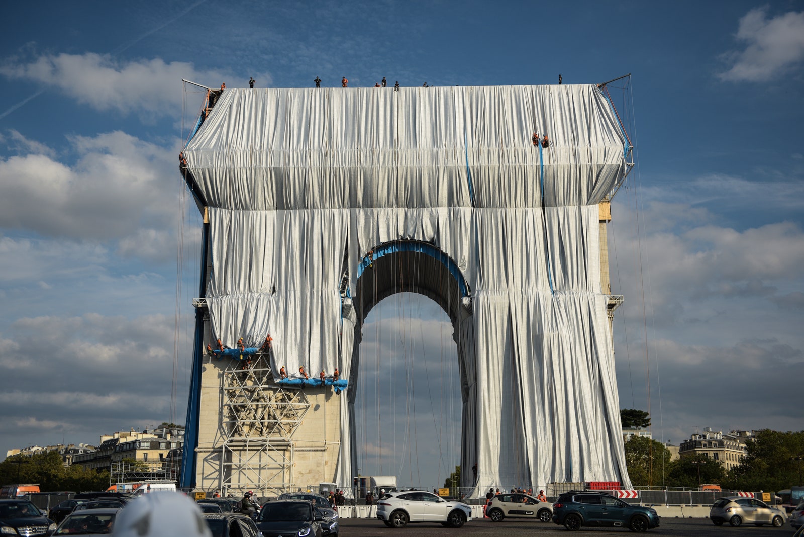 Триумфальная арка Париж упакованная Париж