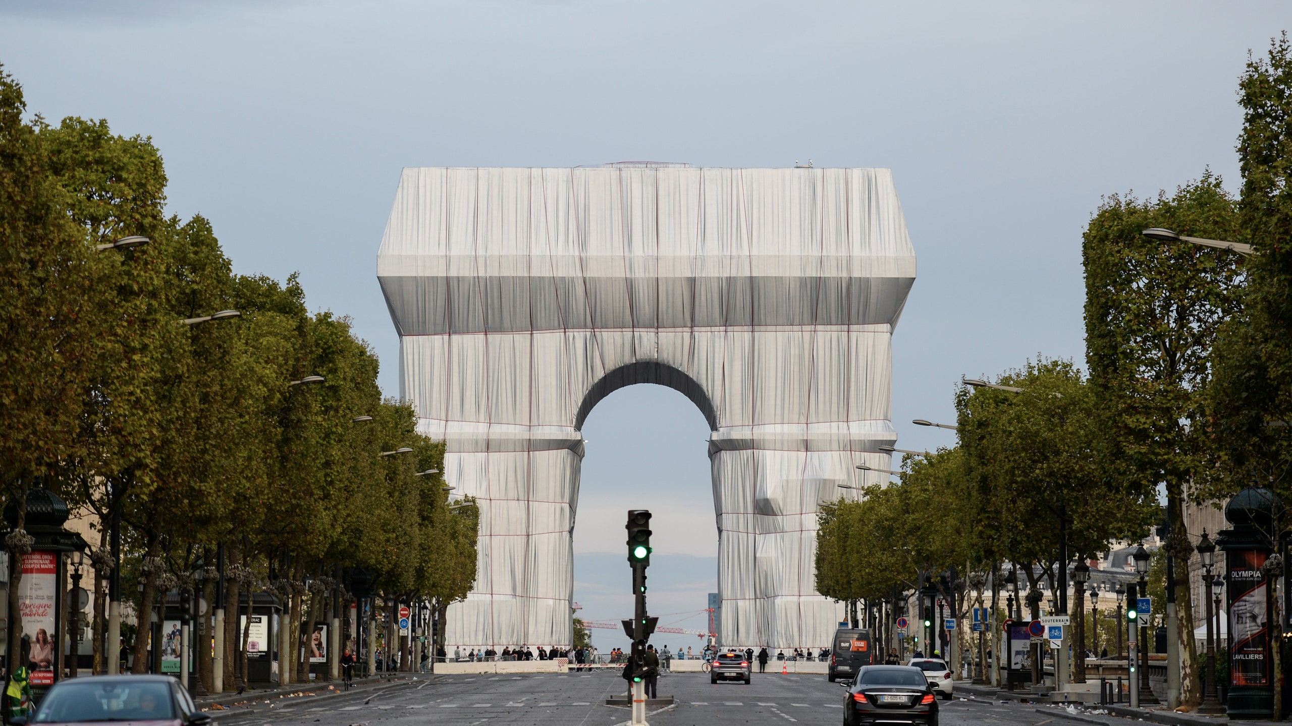 Триумфальная Арка Париж архитектура