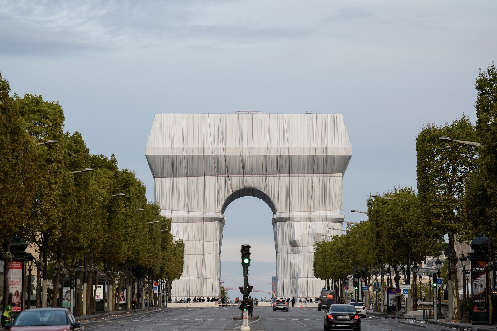 Триумфальная Арка Париж архитектура